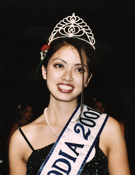 Miss Cambodia in Switzerland 2001